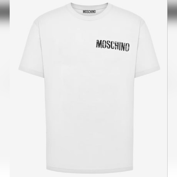 Moschino Biker Logo T-shirt - Picture 3 of 5
